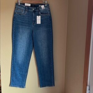 NWT Judy Blue Jeans High Waist Ankle Straight